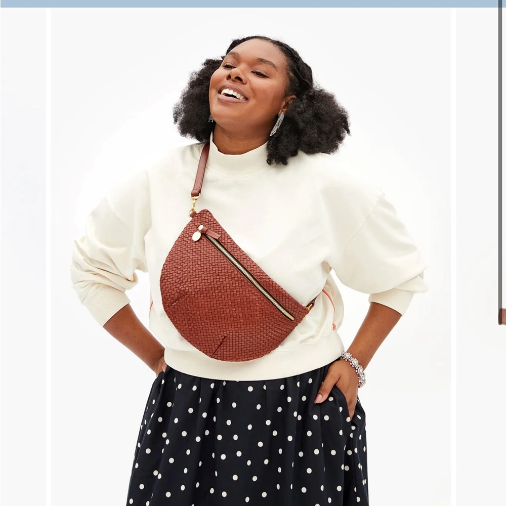 NWOT Clare V. Toffee Grande Fanny- Sold Out!